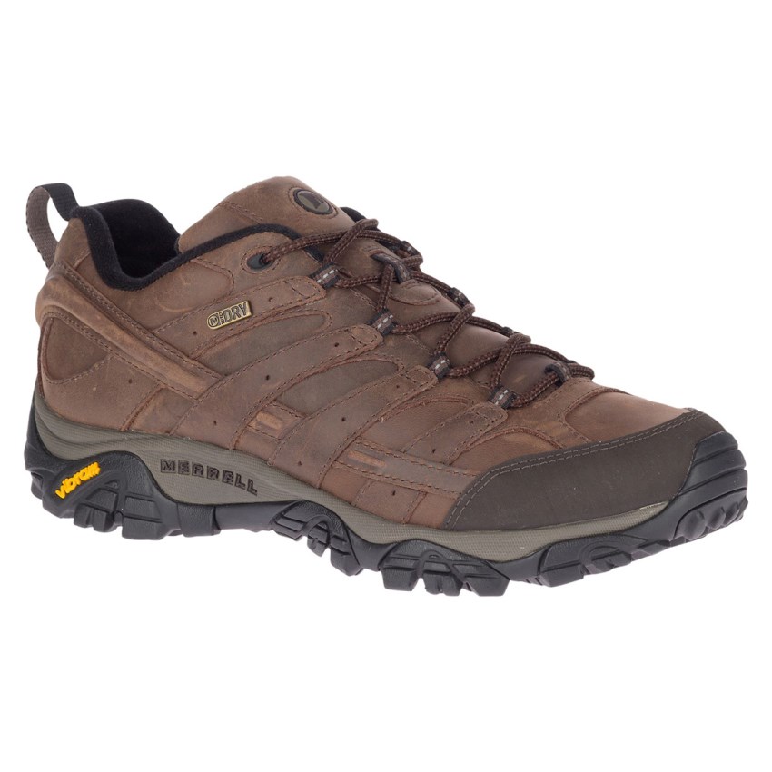 Chaussures Randonnée Merrell Moab 2 Prime Waterproof Marron Homme | K.H.EBWF